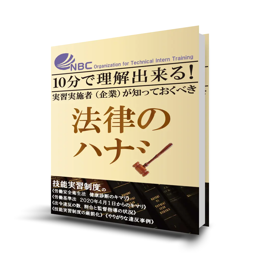 【ebook：実習実施者が知っておくべき法律のハナシ】